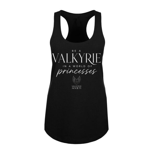 BE A VALKYRIE - WOMEN'S FITTED TANK - $N96A2U$ Thumbnail