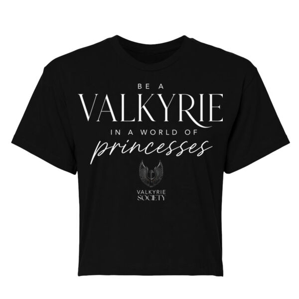 BE A VALKYRIE - WOMEN'S CROP TSHIRT - $N96A2U$ Thumbnail