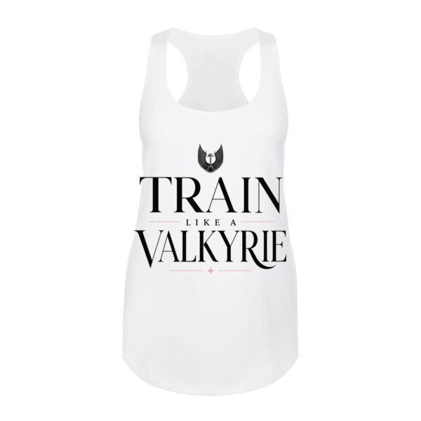 TRAIN LIKE A VALKYRIE - WOMEN'S FITTED TANK - $QFDD4S$ Thumbnail
