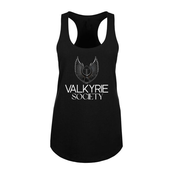 VALKYRIE SOCIETY LOGO - WOMEN'S FITTED TANK - $WG3PQJ$ Thumbnail